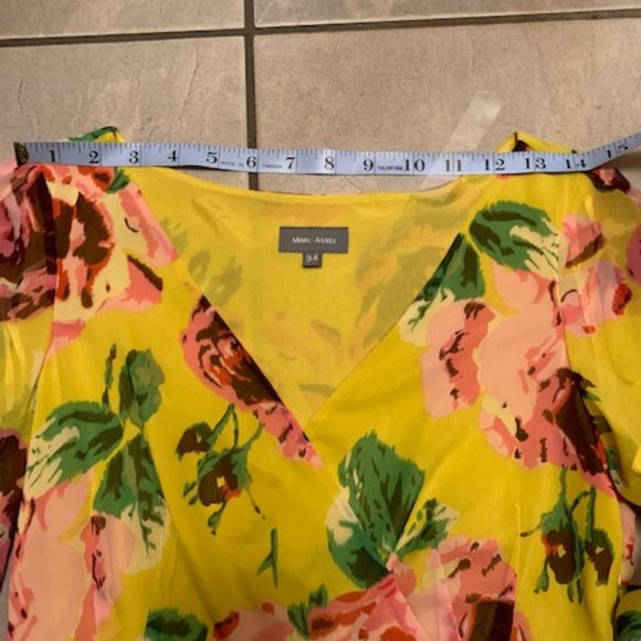 Marc Aurel Silk Floral Long Sleeve Shirt - Picture 5 of 10